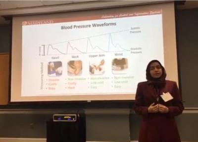 محقق ایرانی در آمریکا روش جدیدی برای سنجش فشار خون قلب یافت