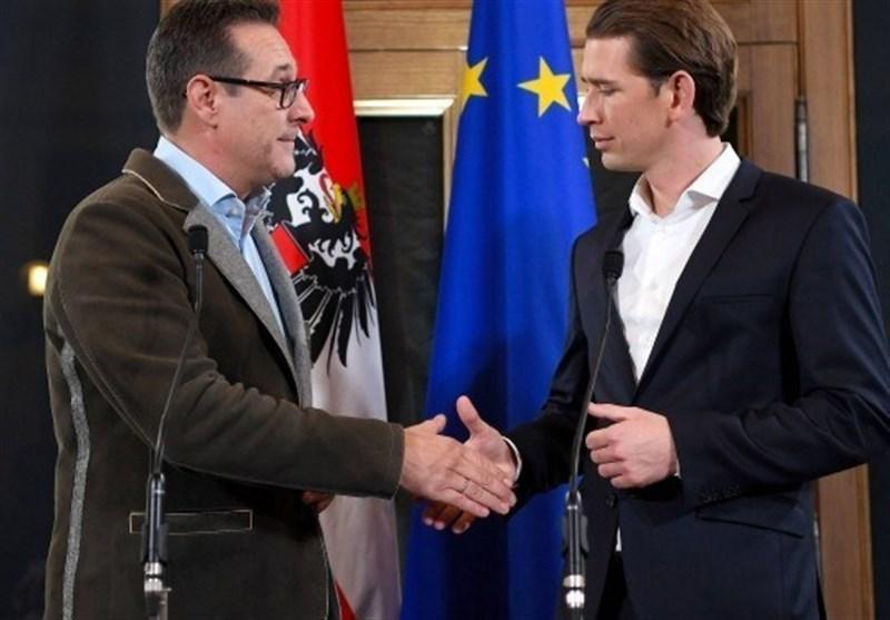 خطر فروپاشی دولت ائتلافی اتریش در پی رسوایی رهبر حزب آزادی