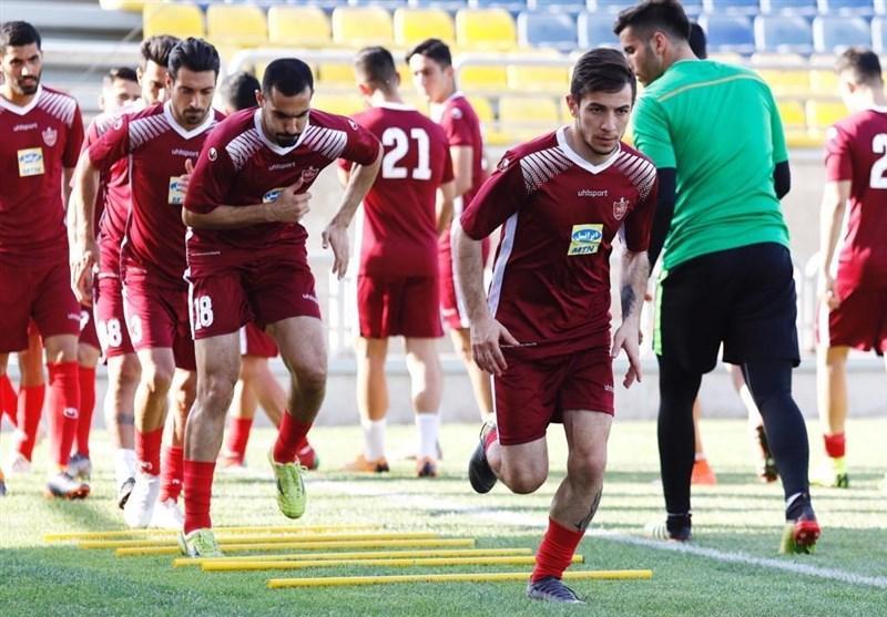 گزارش تمرین پرسپولیس: بازگشت احمدزاده در فضایی آرام و همکاری خوب بازیکنان با باقری