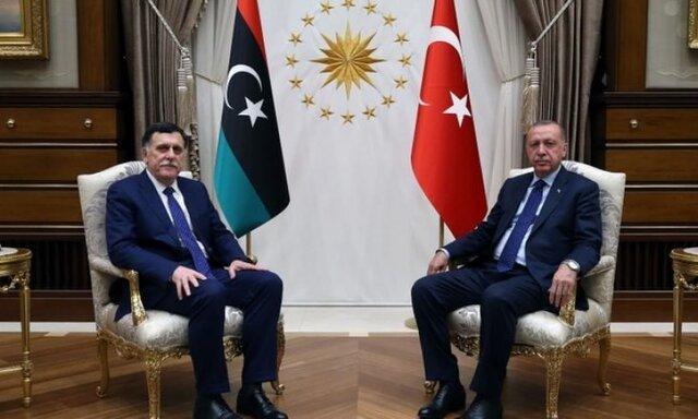 رایزنی اردوغان و فائز السراج درباره حل سیاسی بحران لیبی