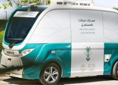 عکس ، آزمایش اولین تاکسی بدون راننده در عربستان