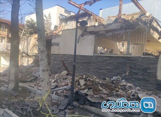 خانه اقبالیان همدان از طریق مالک یا مالکان مورد تخریب شبانه قرار گرفت